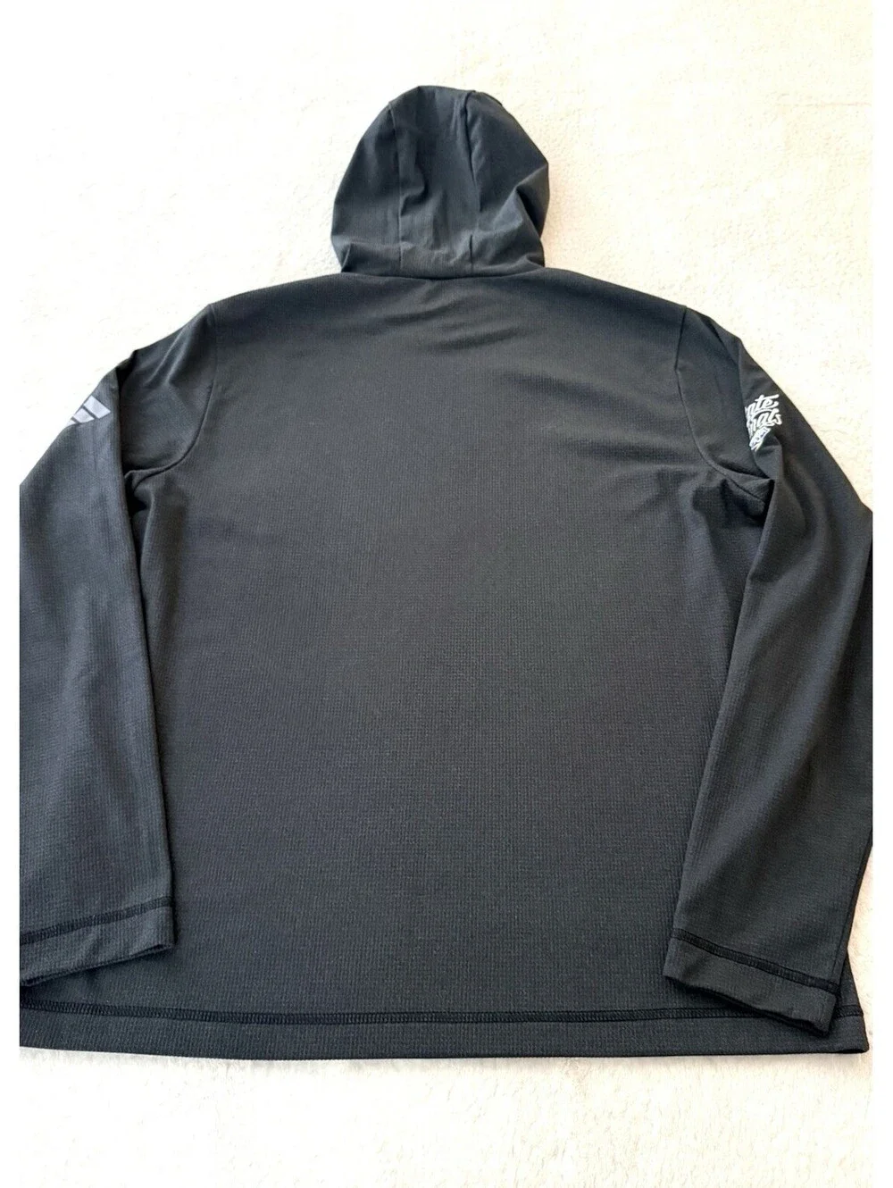 Adidas Men’s M LT Wght Hoodie Black Lightweight Hooded Shirt NWT HZ0419